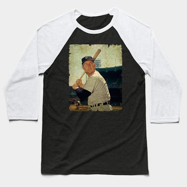 Al Kaline - Detroit Tigers, 1973 Baseball T-Shirt by Krizleberation